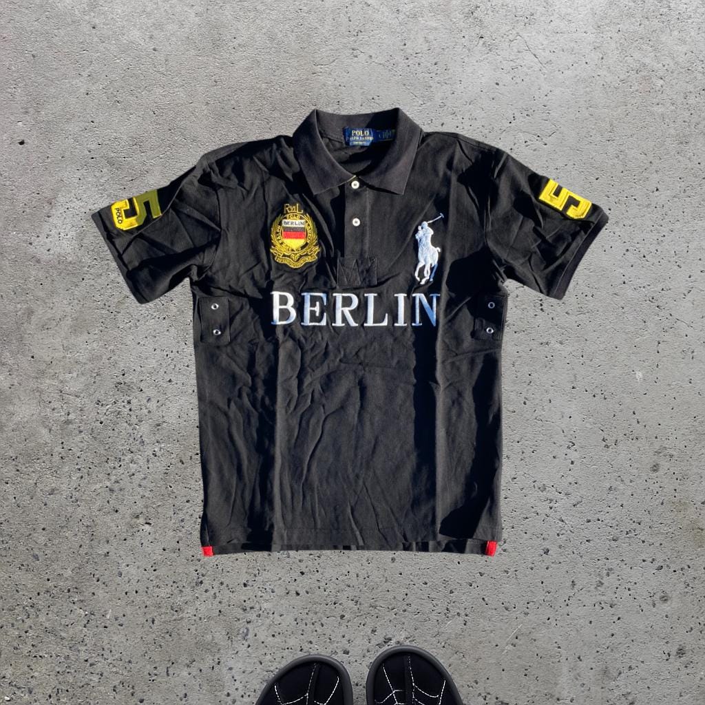 Vintage Polo Ralph Lauren Berlin T-shirt - Etsy