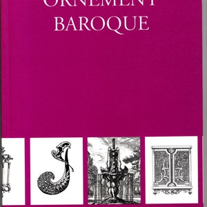 Ornement Baroque Book Les Editions du Carrousel