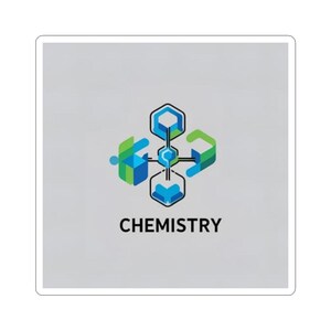 Chemical Kiss-Cut Stickers - For Chemists, Chemistry Stickers, Science Stickers, Chemical Labels, Laboratory Decorations, Chemistry Gifts