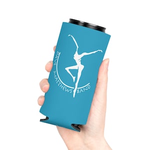 DMB Firedancer Slim Can Cooler | Dave Matthews Band Can Cooler | Tailgate Must-Have | Festival Drink Holder