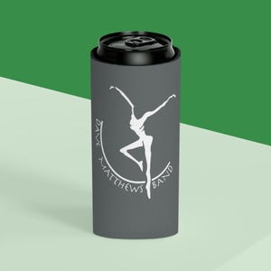 DMB Firedancer Slim Can Cooler | Bold Color Dave Matthews Band Can Cooler | Tailgate Must-Have | Festival Drink Holder