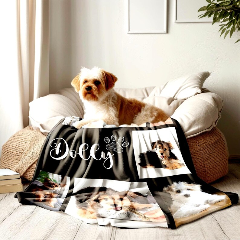 pet memorial gifts, dog lover gift, dog mom gifts, custom photo blanket, custom dog blanket, collage blanket, custom pet blanket, dog photo blanket, pet photo blanket, custom cat blanket, dog owner gift, pet face blanket, pet portrait blanket