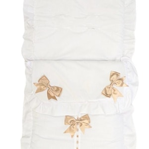 personalised pram foot muff