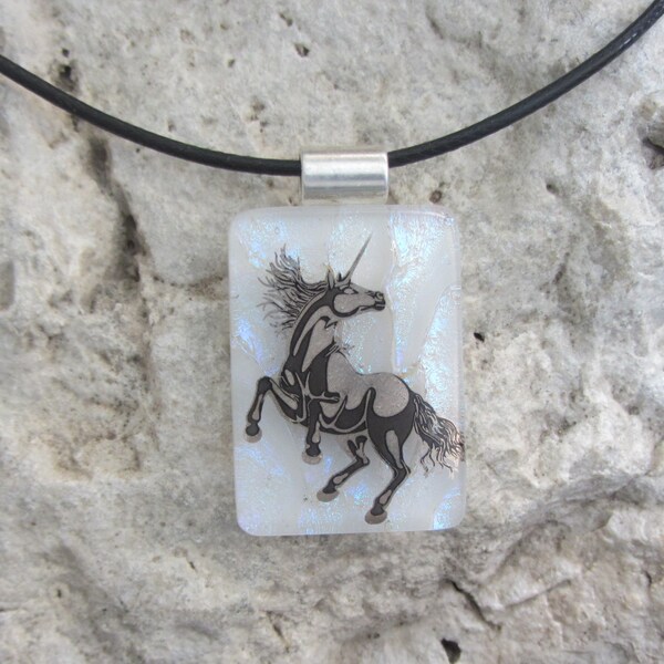 Fused Glass Unicorn Etsy
