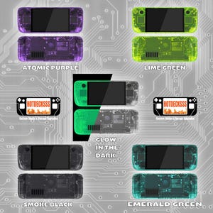 Build your own Steam Deck OLED with custom shells(Storage upgrade available for 1TB and 2TB)