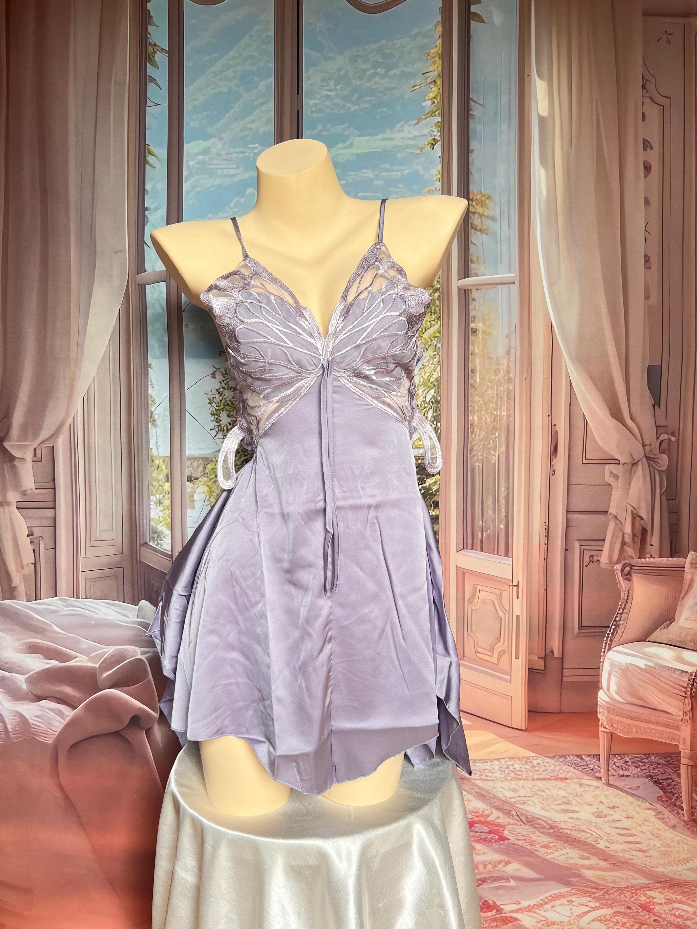 Embroidered Nightgown - Etsy