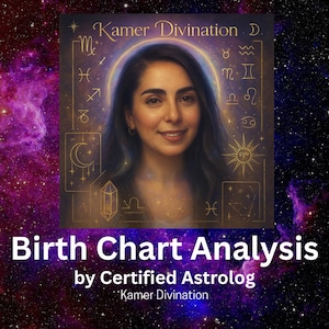 Astrology; Birth Chart, Birth chart reading, Personalize, Detailed Analysis