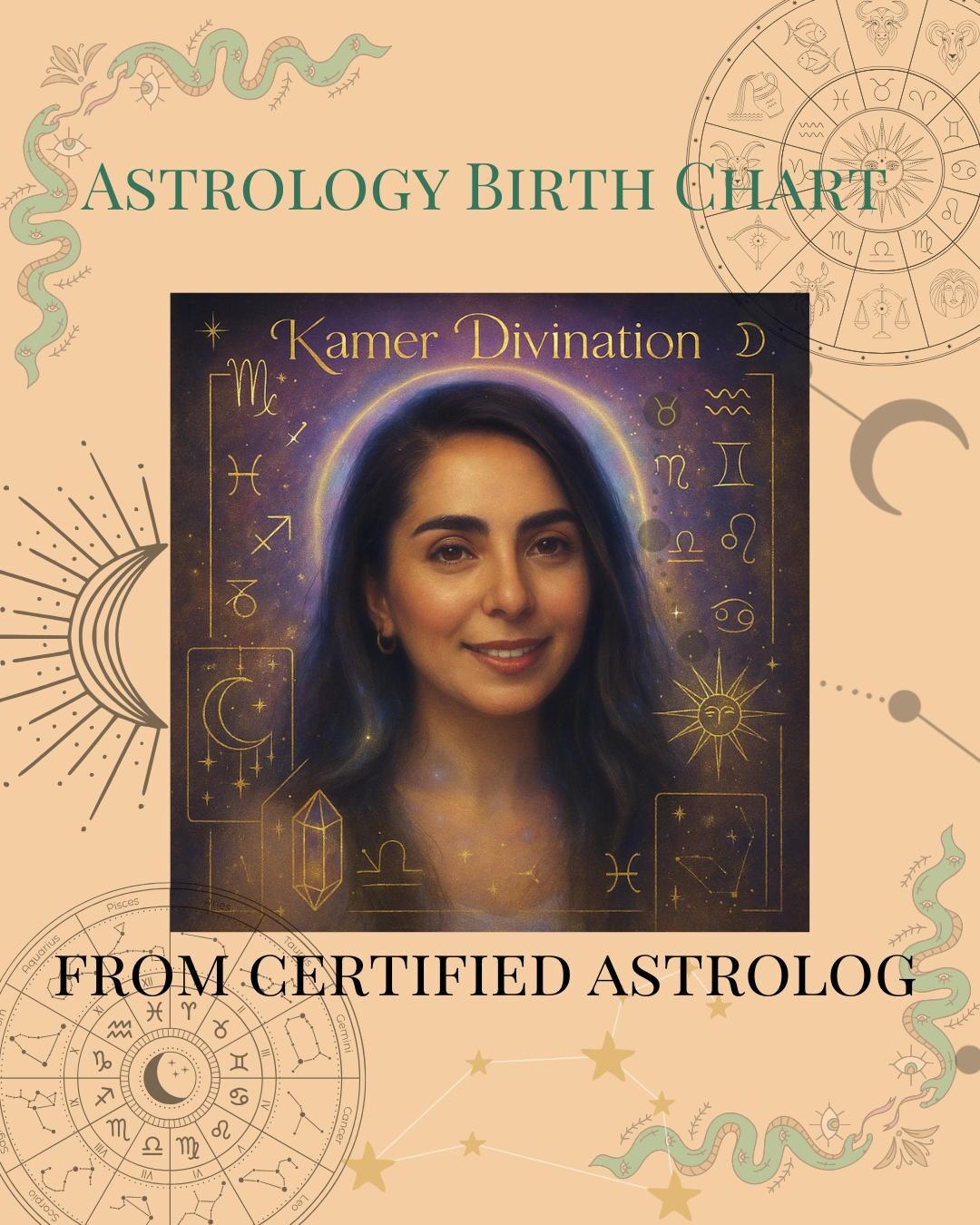 In Depth Natal Chart Reading, Birth Chart Astrology Reading ...