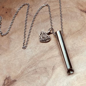 Stress Relief Necklace, Breathing Pendant, Inhale Exhale, Zen, Therapeutic, Calming, Relaxation Techniques, Healthy Lifestyle, Self Care