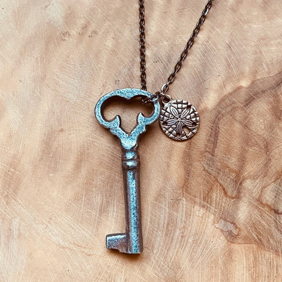 Mens sale key necklace