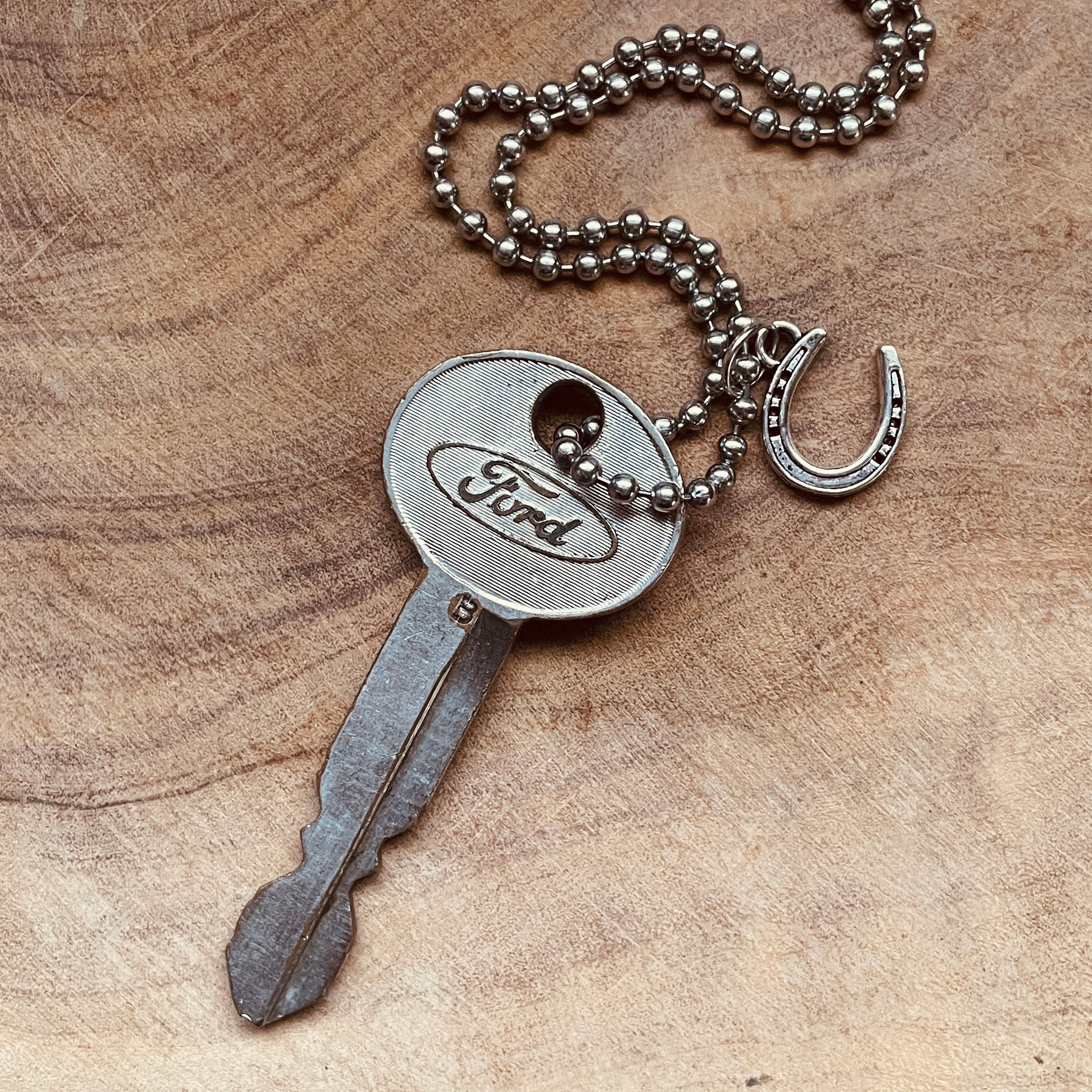Vintage ford shop keychain