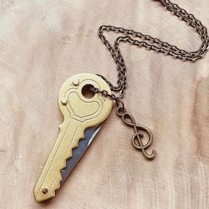 Pendentif couteau, couteau de poche artisanal, porte-clés, cadeau unique, jolis couteaux, breloque personnalisé, collier couteau, pratique, outil fonctionnel, découpe de papier