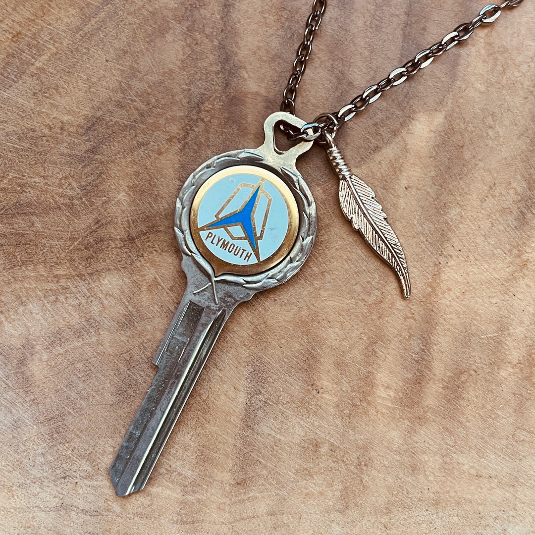 Vintage Plymouth Crest Key Antique Car Keys Barracuda Gtx - Etsy