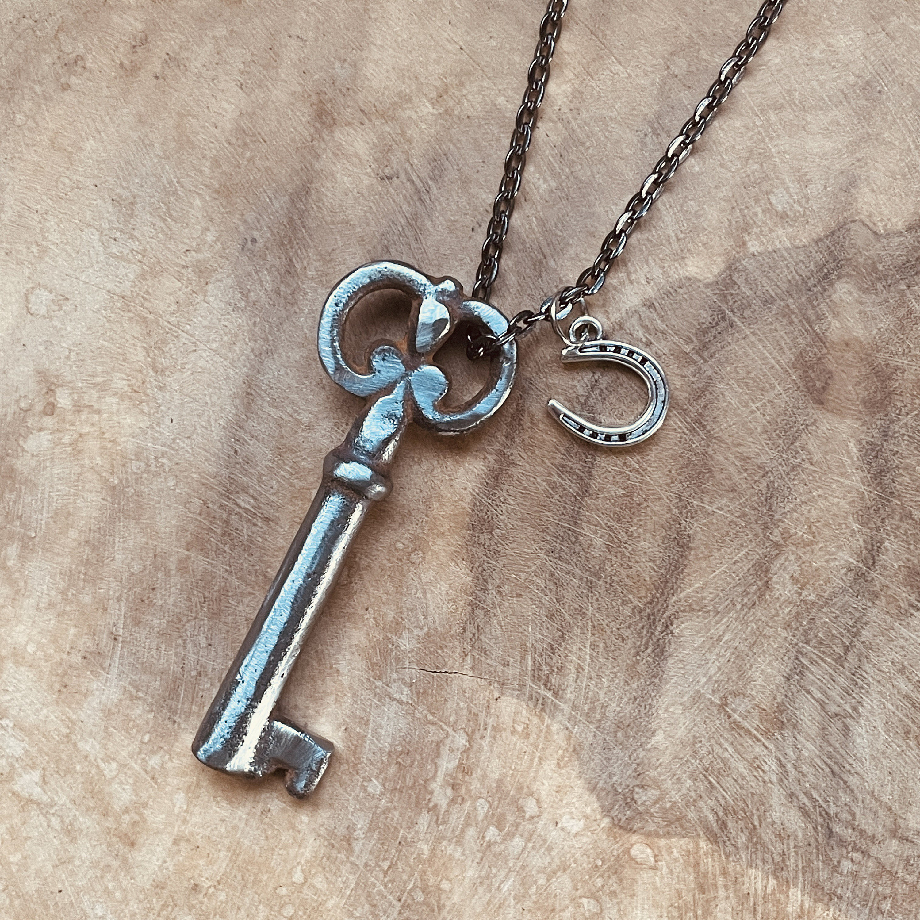 Fancy Heart Skeleton Key