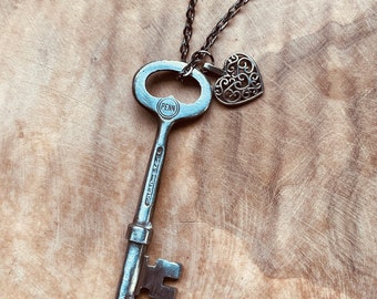 Key Necklace - Etsy