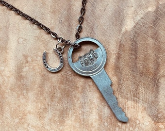 Rare Ford Key Necklace, Vintage Ford Key, Ford Truck, Ford Mustang Key, Mustang Necklace, Ford Accessories, Ford Ranger, Bronco, Thunderbird