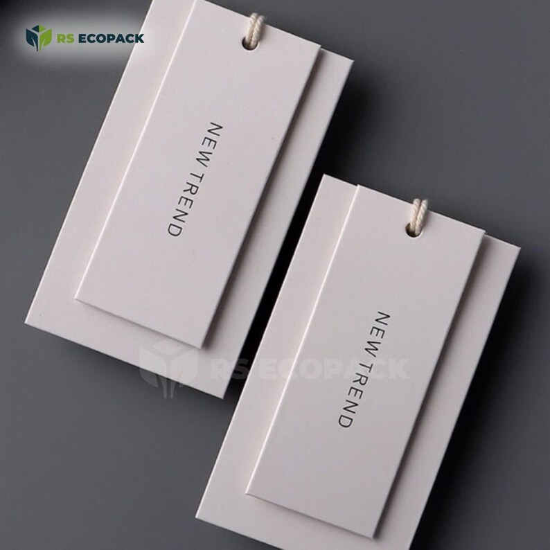 Custom Hang Tags: Minimalist Clothing & Product Labels - Etsy