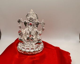 Pure German Silver Idols- Ganesha