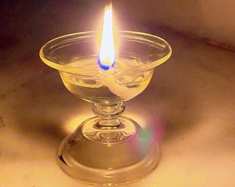 Glass Borosilicate Lamp-Diya, minimalist and modern