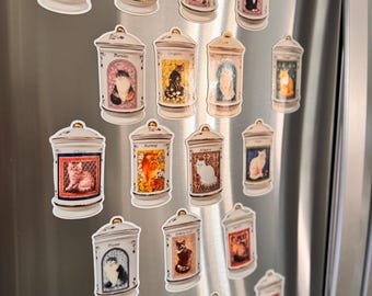 Whimsical Lenox "Cats of Distinction" Magnet collection