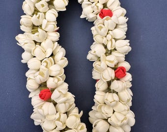 Partially bloomed Jasmine/Gajra Hair Strings (16inch)
