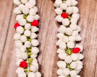 Clip on model-Rose with Bud Jasmine-for photoshoots/bridal/wedding and special occasions