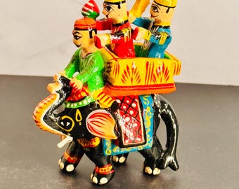 Handcrafted wood dolls - The King of Kashi (Varanasi) Dolls