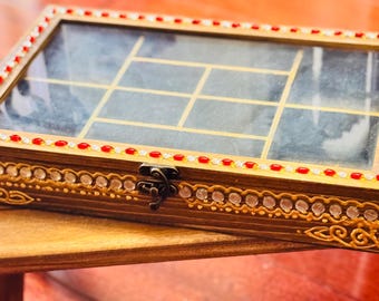 Wood Jewelry Box- handcrafted and unique design