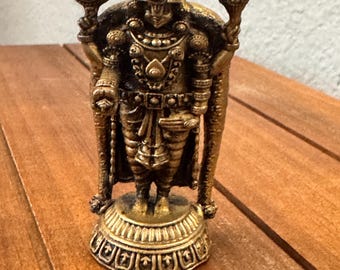 Rare Srinivasa/Balaji/Venkatachapathy idol in brass