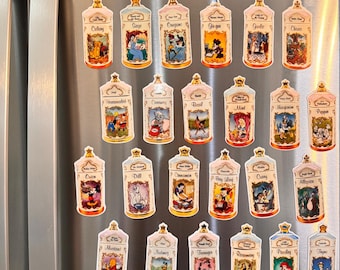 Walt Disney Lenox jars inspired Magnet collection
