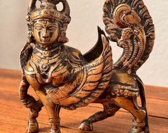 Kamadhenu idol in Brass