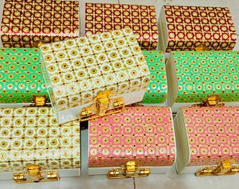 Compact Decorative (Meenakari)  "Trunk Petti"