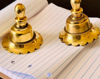 Brass Paper weight - antique design, unique collectible