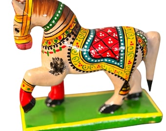 Golu dolls- white horse for navratri, dusshera, home decor, housewarming, puja