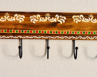 Handcrafted Key Panel - unique blend of tradition and elegance! (18.25" * 6.25")