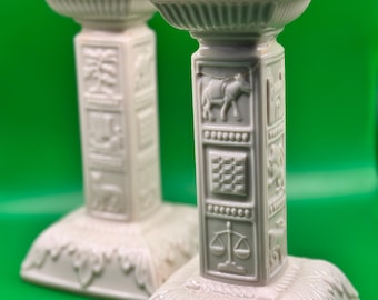 Lenox Judaic Collection Sabbath candlestick holder(pair)