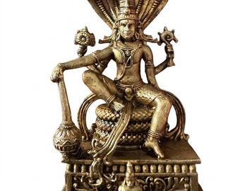 Brass Vishnu Idol
