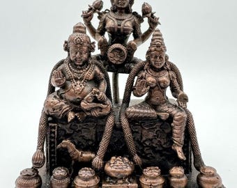Copper Kubera Lakshmi Idol