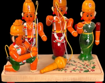 Golu Dolls - Rama Darbar set for dusshera/ diwali/ home/puja/ gifting
