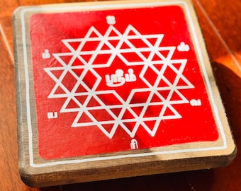 Aishwarya Kolam Manai/ Peeta/Chowki/ Asanam - a raised platform for altars/ prayer/puja