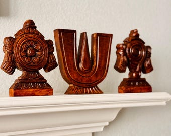 Wood Shanku, Chakra and Naama set