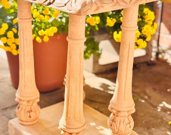 Carved Table/display platform – centerpiece, gifting, home decor