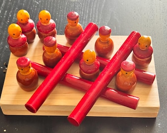 Etikoppaka Toys Tic Tac Toe game -childhood games