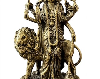 Brass Durga Idol
