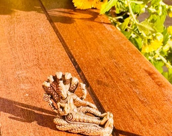 Miniature Vishnu idol