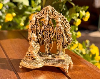 Ram Darbar, Ram Parivar idol in brass