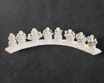 Ashtalakshmi Set in German Silver - unique model, prayer/gifting