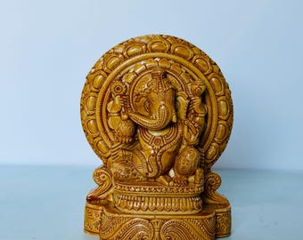 Marble dust idols - Ganesha, Lakshmi, Saraswati options