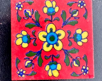 Jaipur Blue Pottery Tiles  - Set of 20