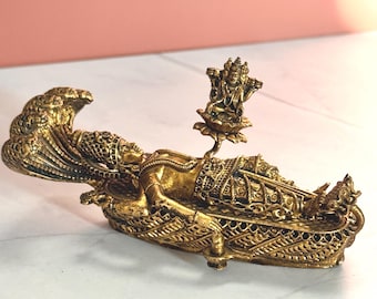 Brass Vishnu Idol